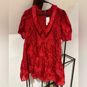 Red Dillards Mini dress